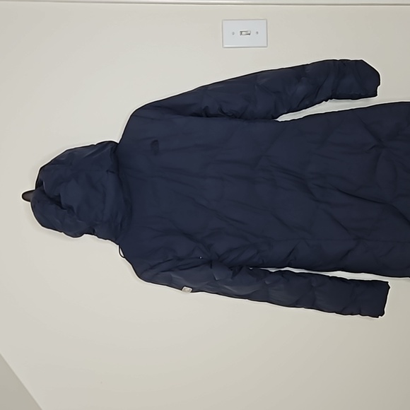 The North Face Goose Down Long Blue Coat Size Small - Picture 6 of 13